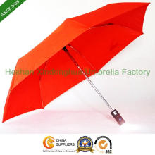 7 Rippen Qualität kompakt klappbare LED Regenschirm (FU-3821ZL)